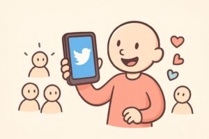 Twitter accounts with followers